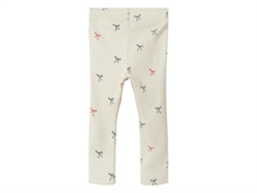 Name It leggings white swan with bows